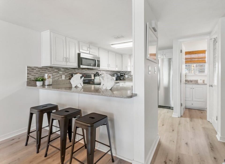 2nd Level kitchen area