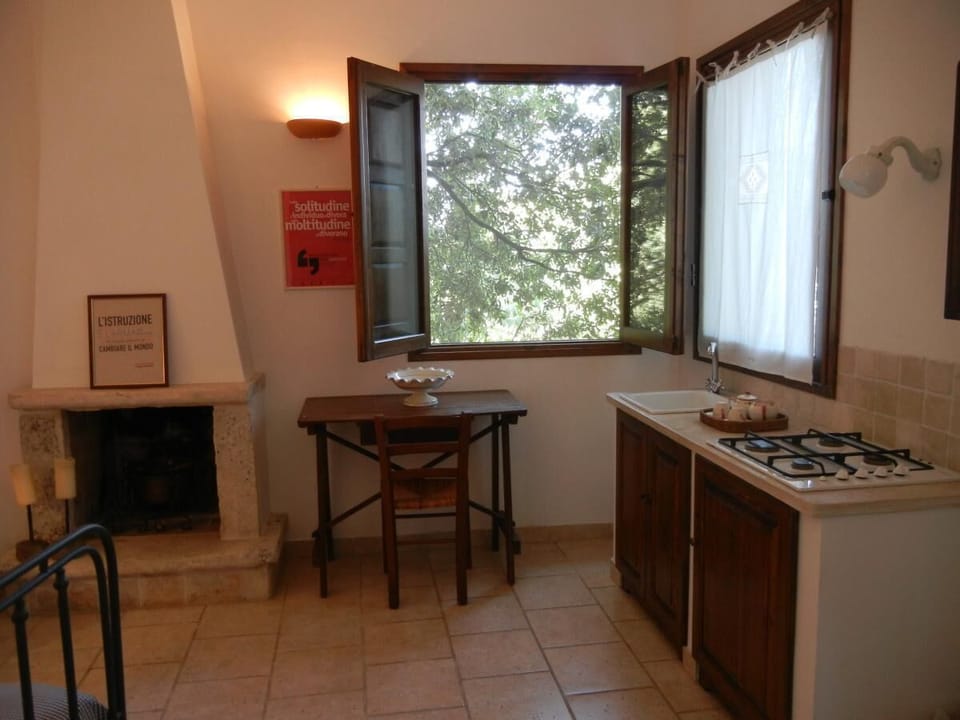 Deluxe Apartment, 1 Bedroom, Terrace, Garden View | Private kitchenette