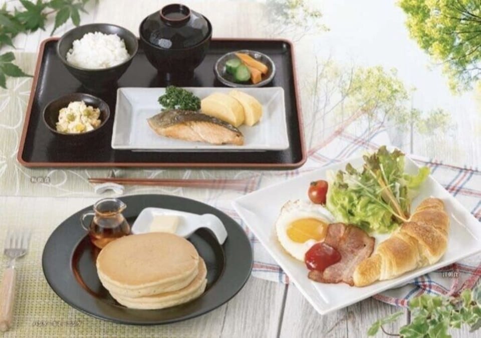 Daily Japanese breakfast for a fee