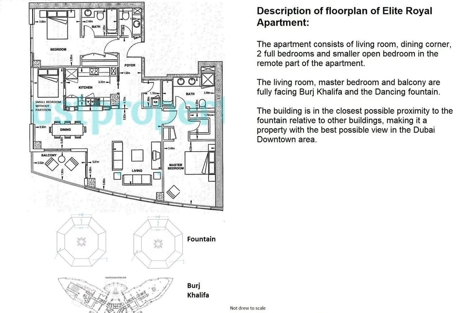 Apartment, 3 Bedrooms | 3 bedrooms, individually decorated, individually furnished