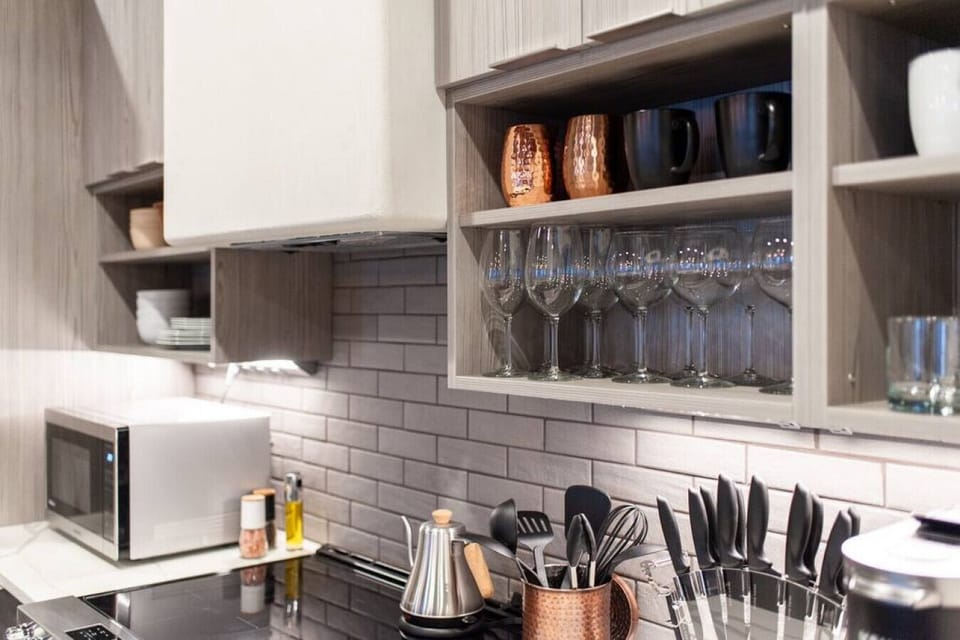 All the necessities for hosting family and friends!