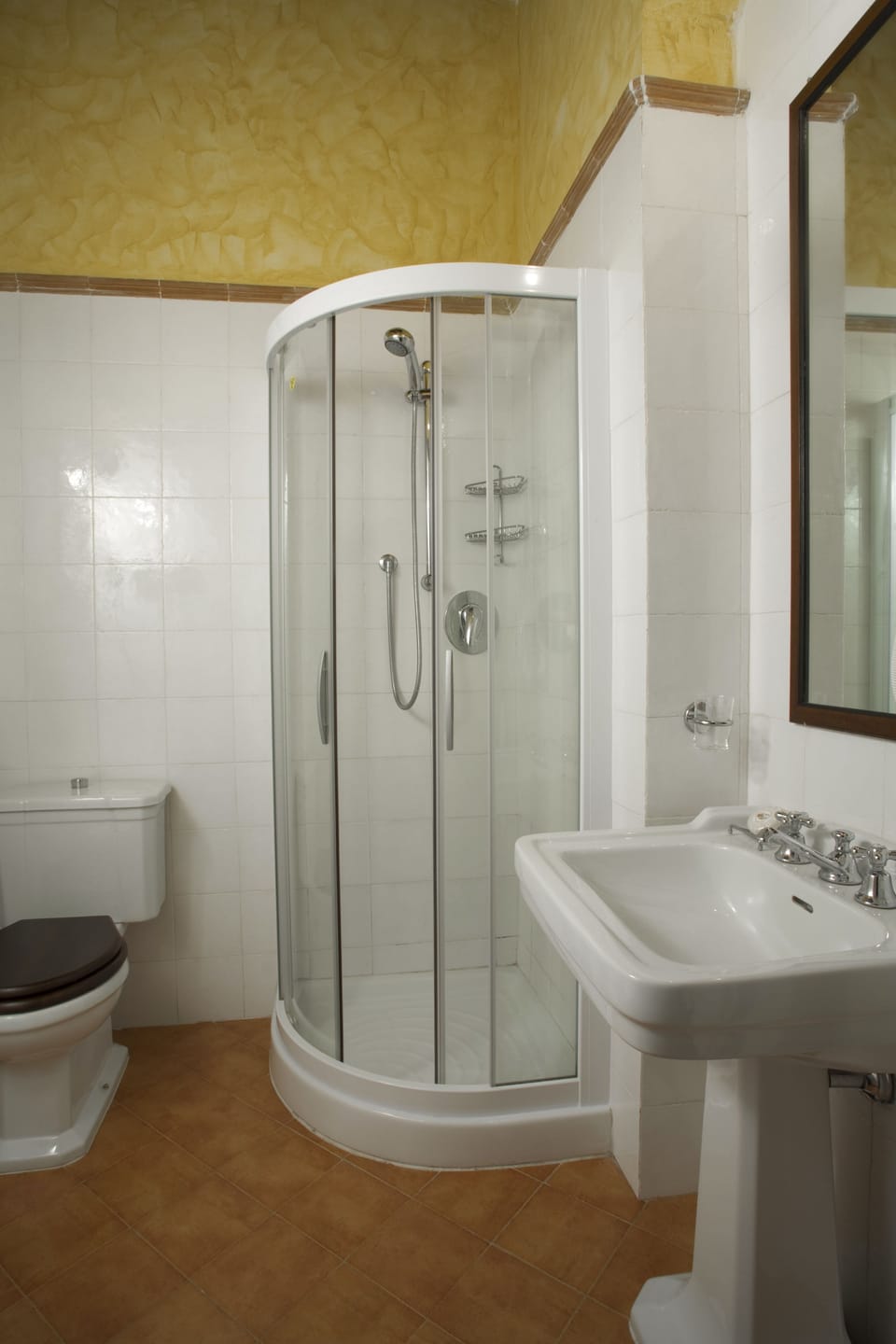 Free toiletries, hair dryer, bidet, towels