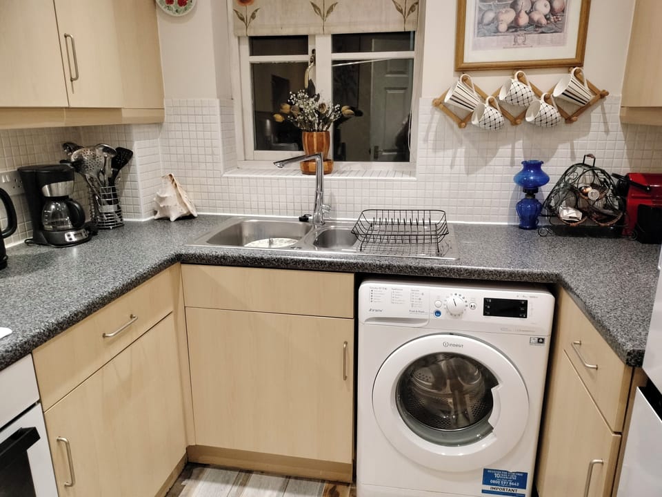 Apartment, 1 Bedroom, Smoking, Balcony | Private kitchen | Coffee/tea maker, electric kettle, dining tables