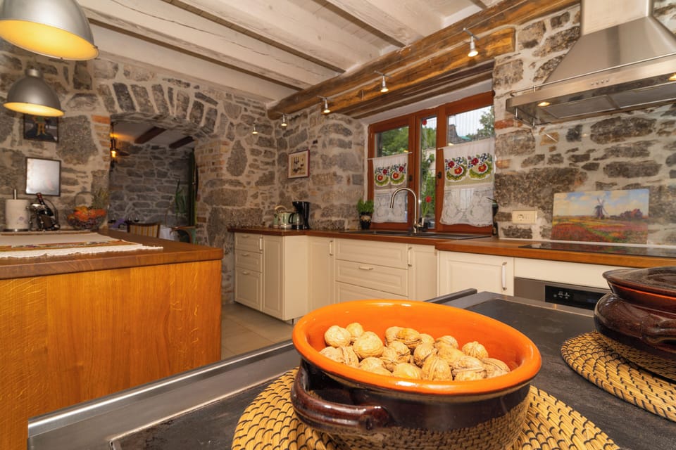 Villa, 3 Bedrooms, Smoking, Private Pool | Private kitchen | Fridge, microwave, dishwasher, electric kettle