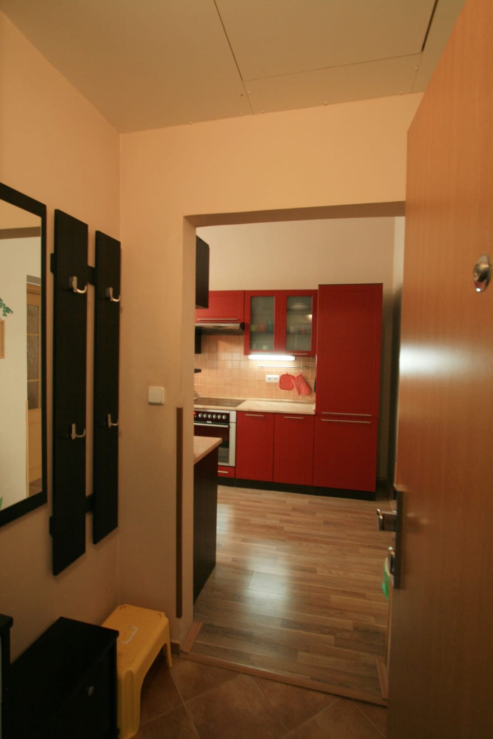 Interior entrance