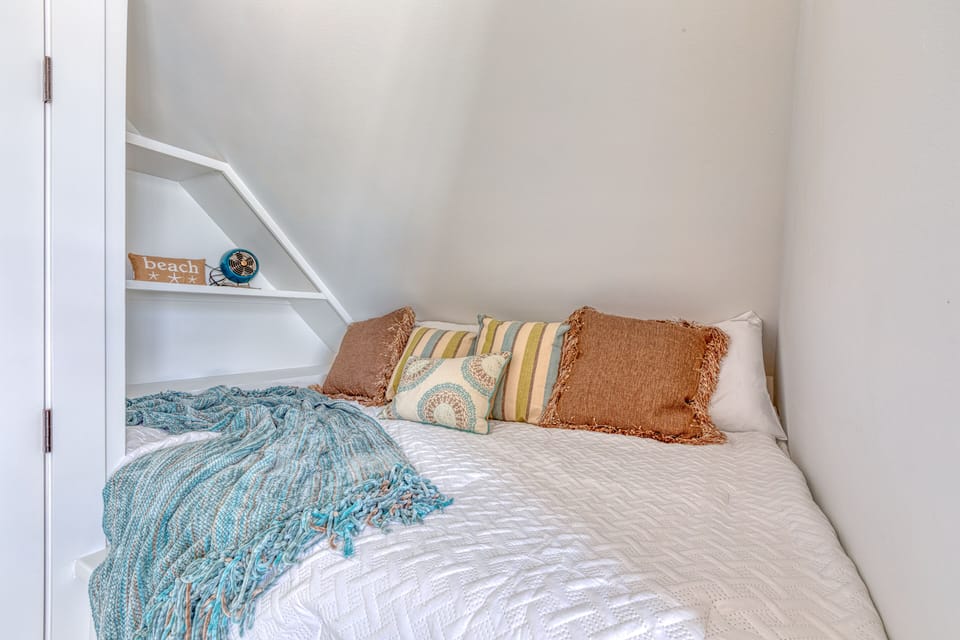 Cozy bed nook