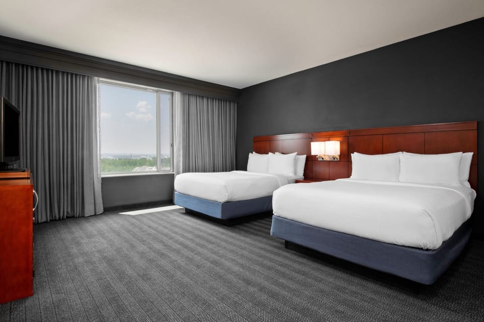 In-room safe, desk, blackout drapes, iron/ironing board