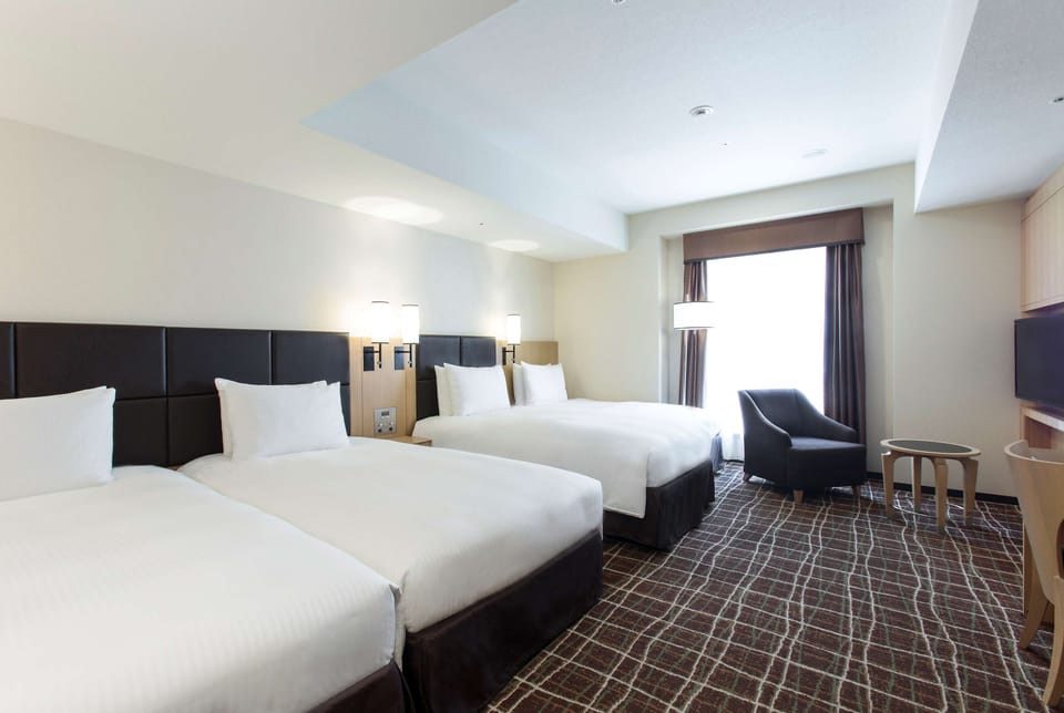 In-room safe, desk, blackout drapes, iron/ironing board (on request)