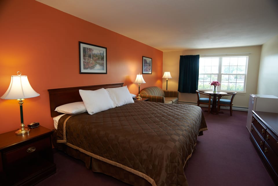 Standard Single Room, 1 King Bed | Blackout drapes, soundproofing, iron/ironing board, free WiFi