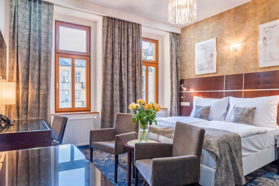 Standard Double Room (Plus) | Blackout drapes, wired internet