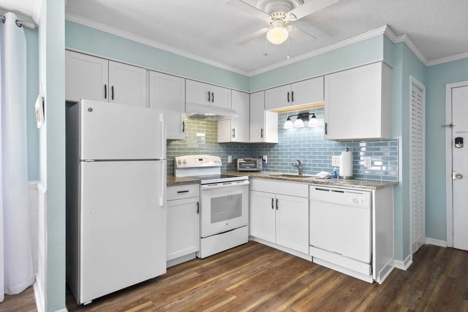 "Having a well equipped kitchen helped save time and money on our family trip."