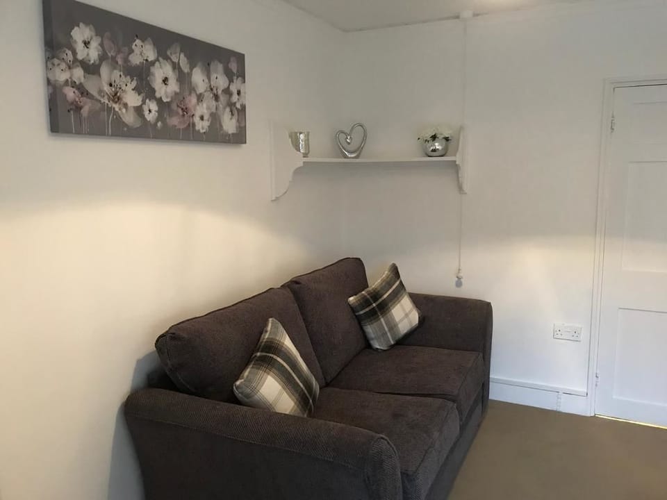 Deluxe King Suite | Living area | Flat-screen TV