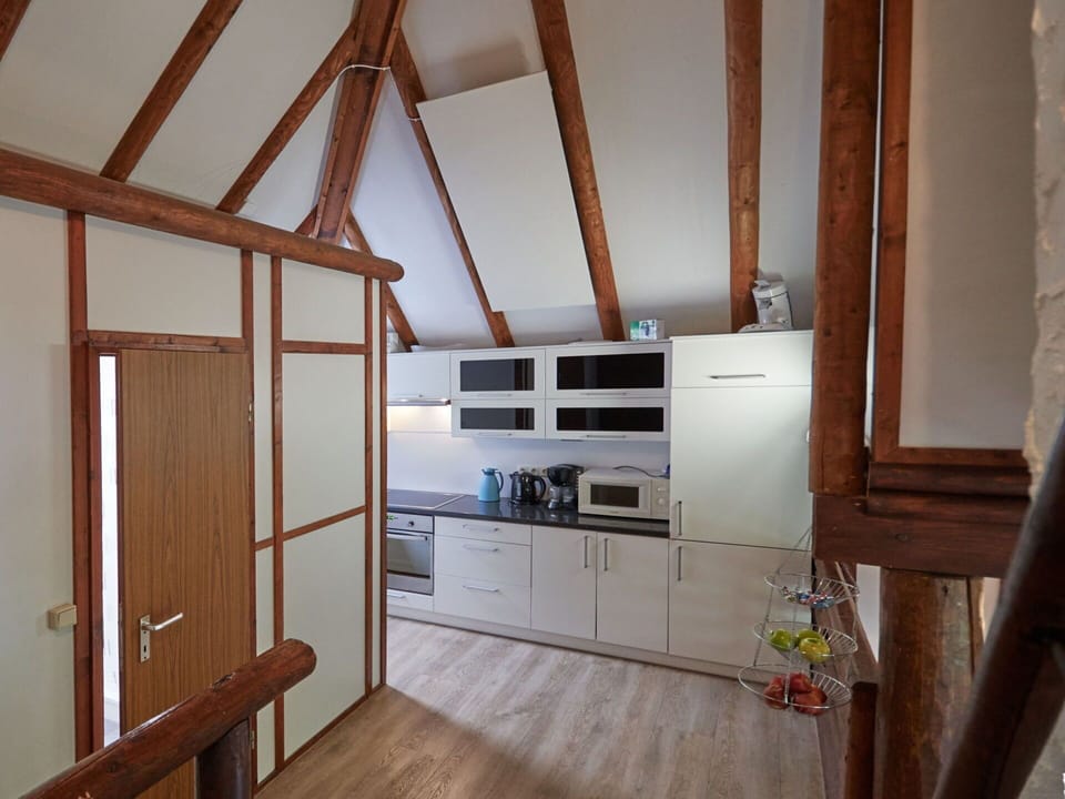 Cabinetry, Building, Wood, Floor, Flooring, Wood Stain, Hardwood, Real Estate, Beam, Ceiling