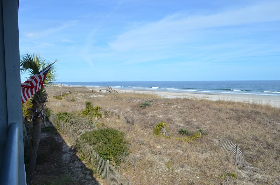 Northern View of Garden City Beach
