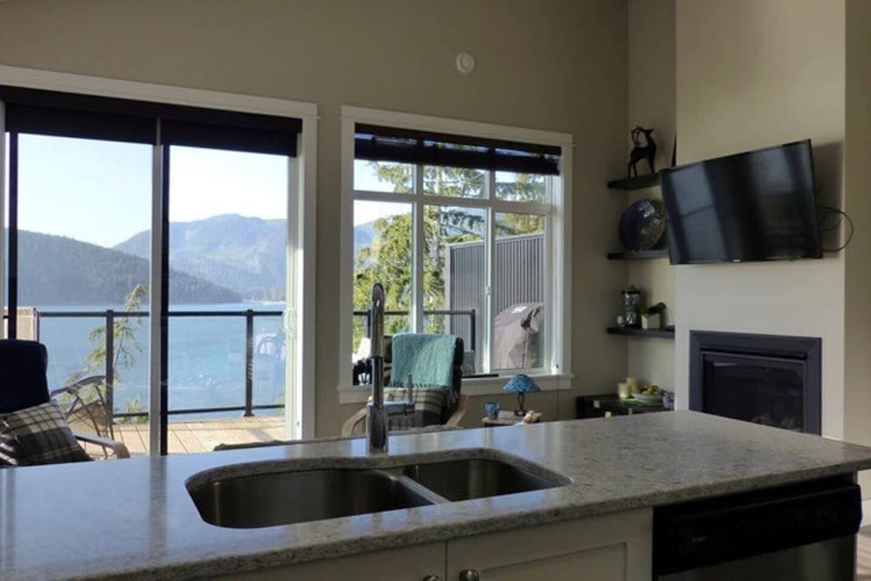 view from kitchen 