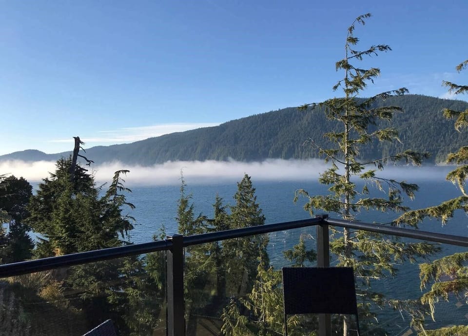 Views from the balcony changes daily