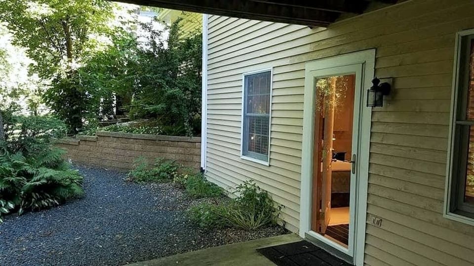 Airbnb entrance.