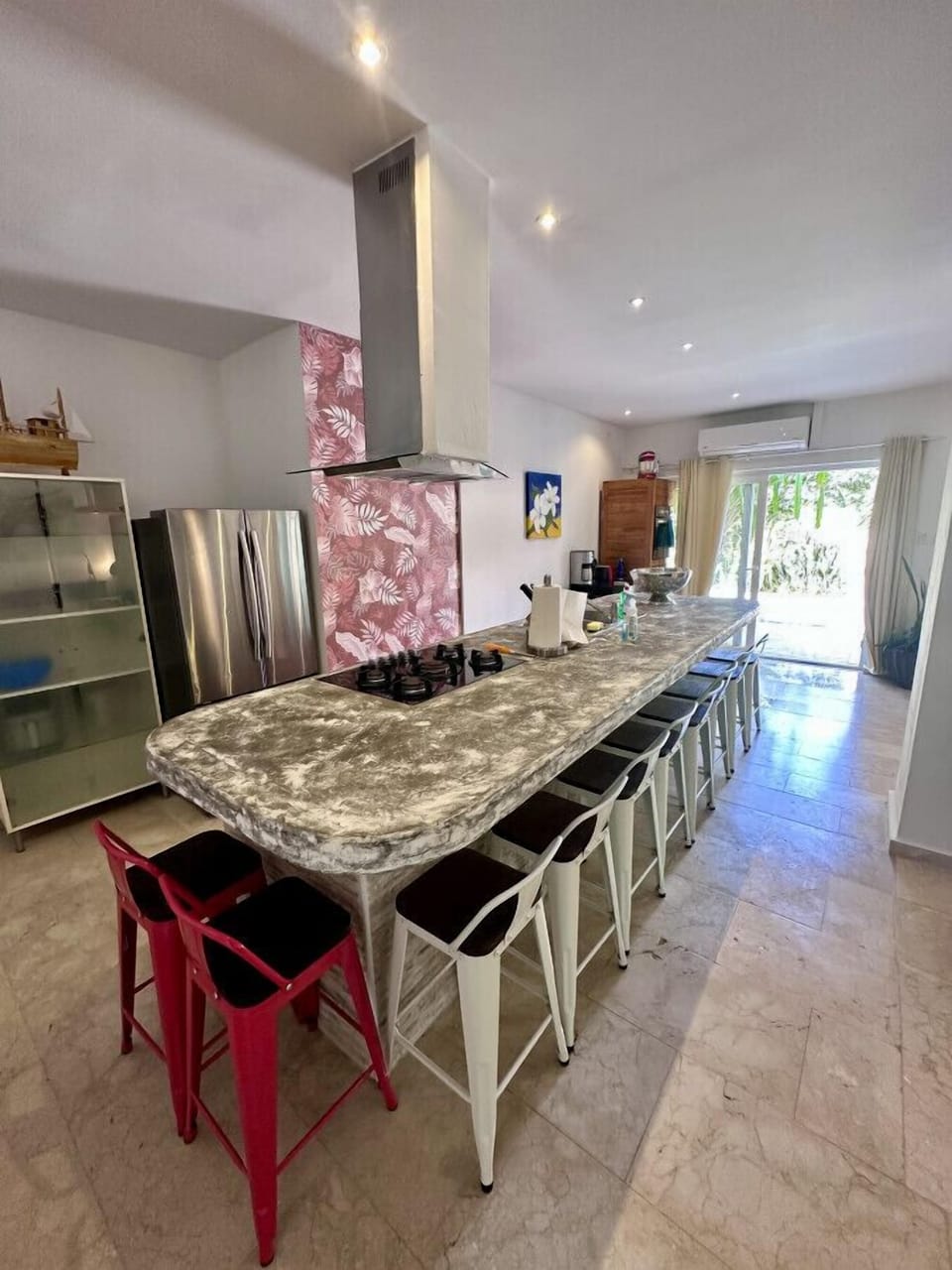 Kitchen Island with all the needed appliances