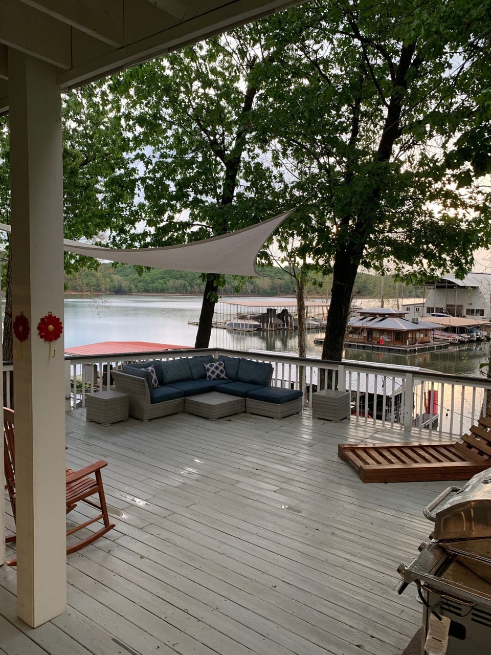 Main level deck