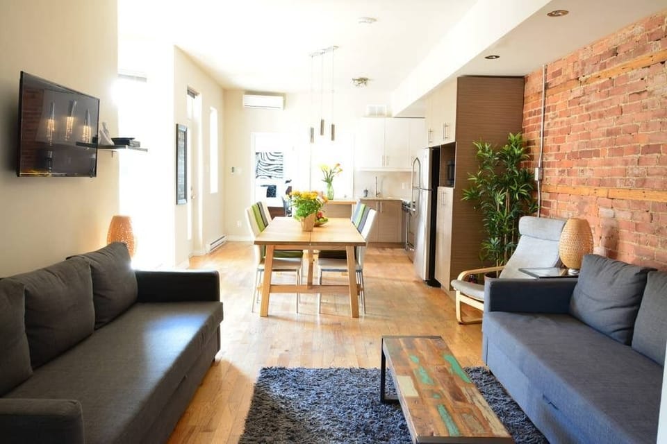 Living room. 2 sofa-beds. Sleep 2 people each.