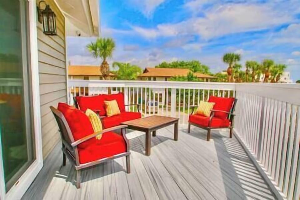 Outside balcony