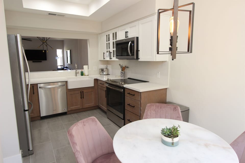 All new kitchen.