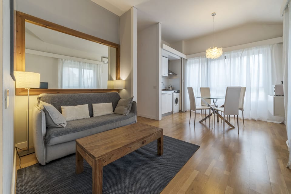 Apartment, 1 Bedroom | Living area | Flat-screen TV