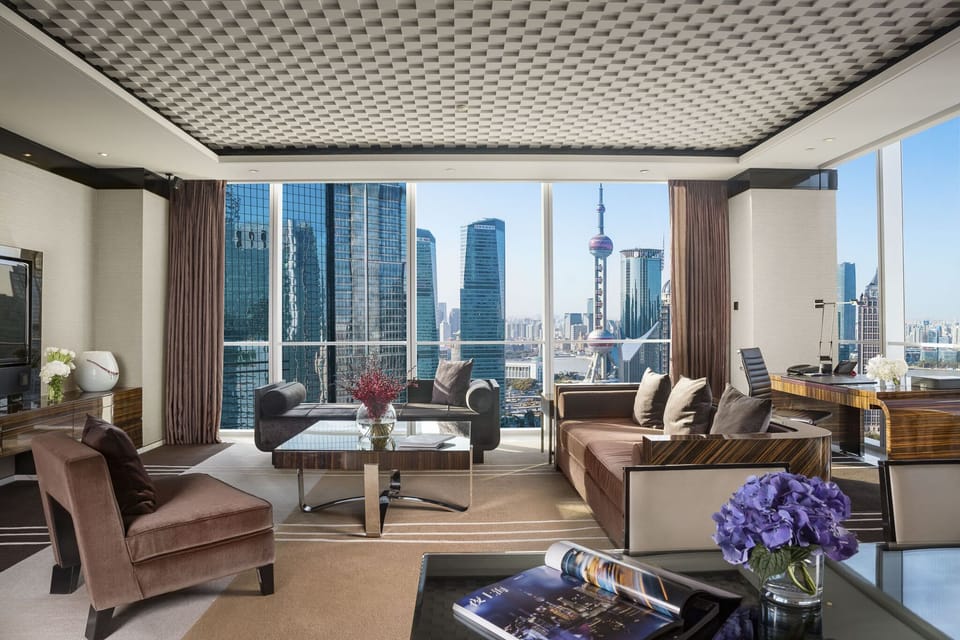 Suite, 2 Bedrooms (Pearl River View) | Premium bedding, down comforters, minibar, in-room safe