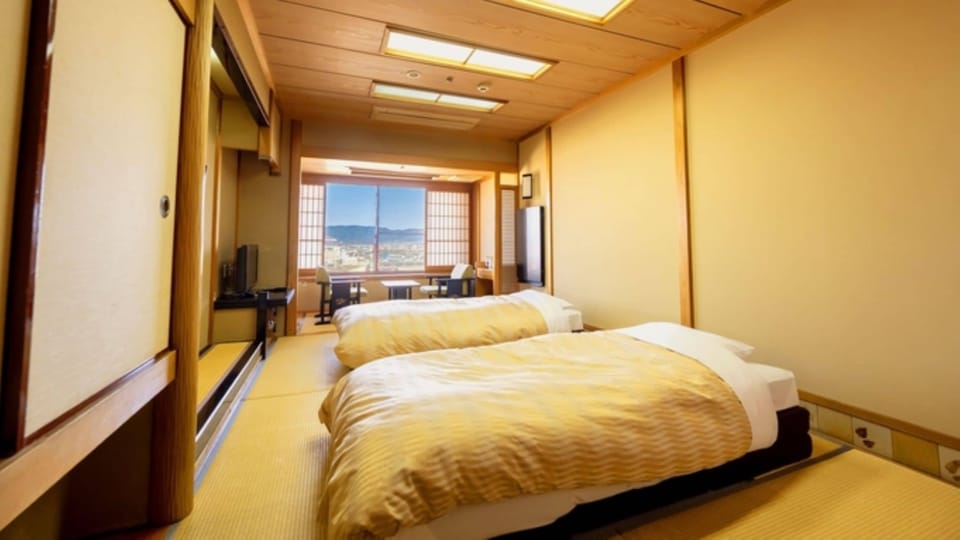 Japanese Style Room for 4 Guests, Non Smoking, East Building | In-room safe, WiFi (free)
