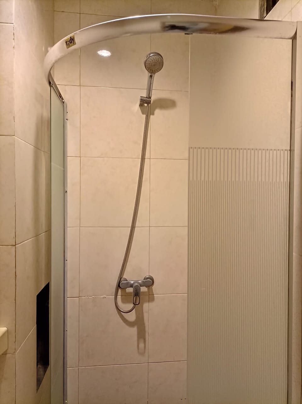 Deluxe Room | Bathroom | Shower, towels, soap, toilet paper