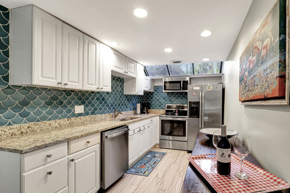 Fully equipped kitchen