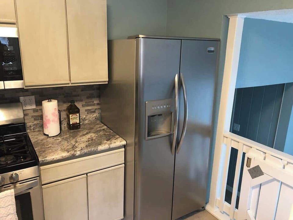 Kitchen - Water and Ice cubes in the door