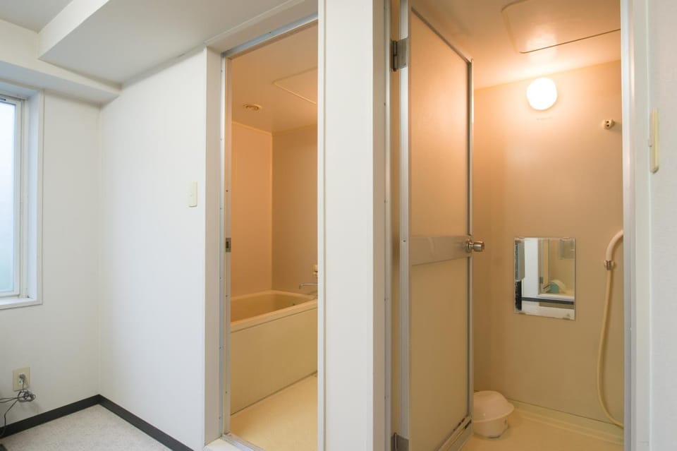 Towels, soap, shampoo, toilet paper