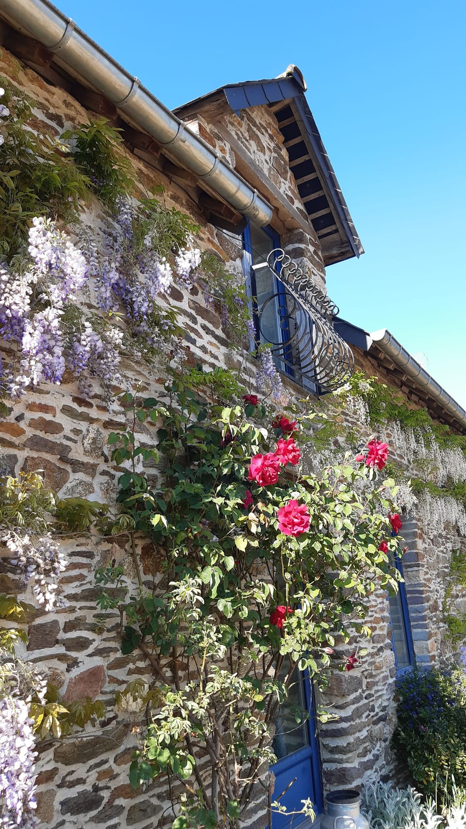 Juliet balcony window for double room