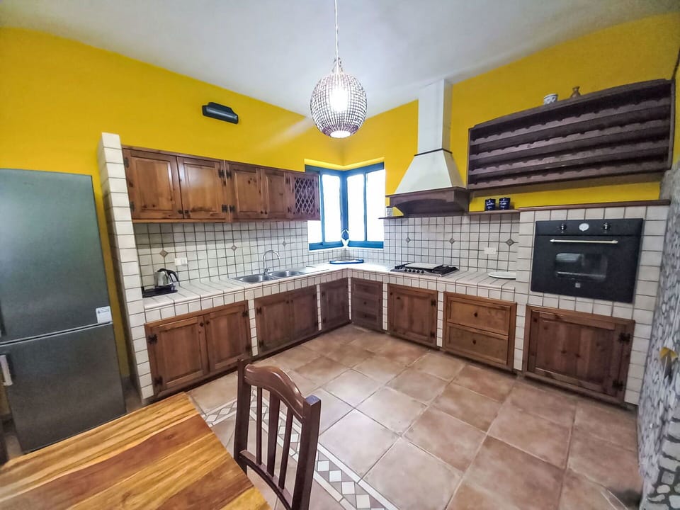 Kitchen, Interior Design, Flooring, Floor, Furniture, Countertop, Wood, Major Appliance, Kitchen Appliance, Ceiling