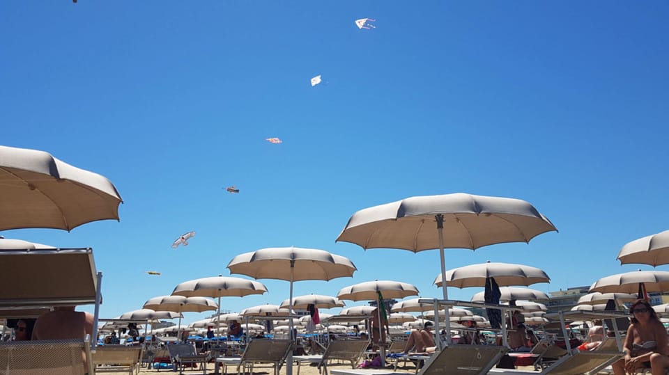 Private beach nearby, white sand, sun loungers, beach umbrellas