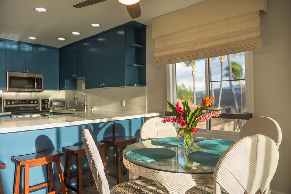 Watch the sun rise in the kitchen
