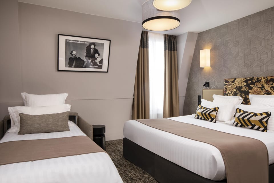 Premium bedding, minibar, in-room safe, desk