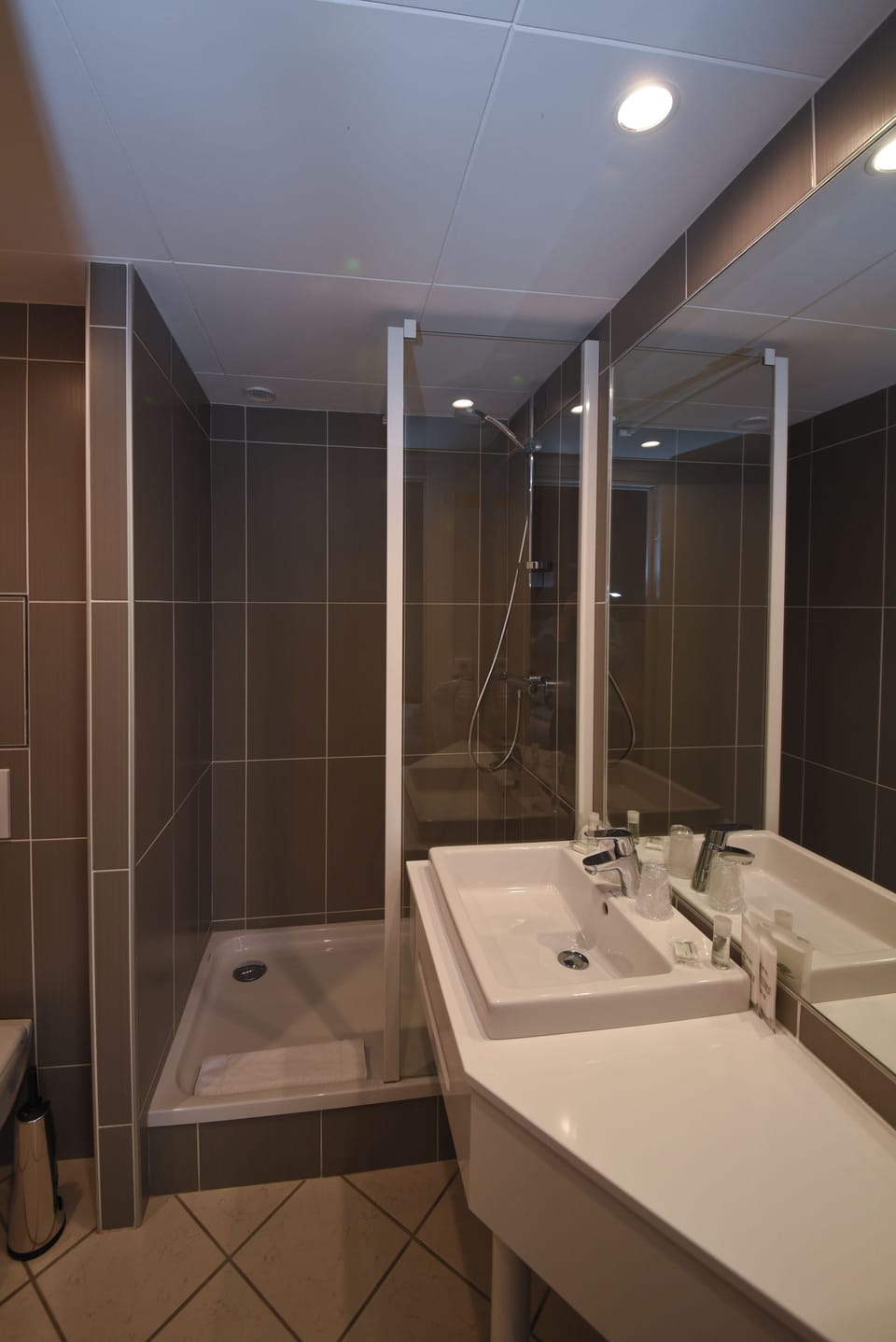 Standard Twin Room | Bathroom | Free toiletries, hair dryer, towels
