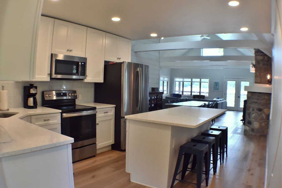 great room living with stunning views