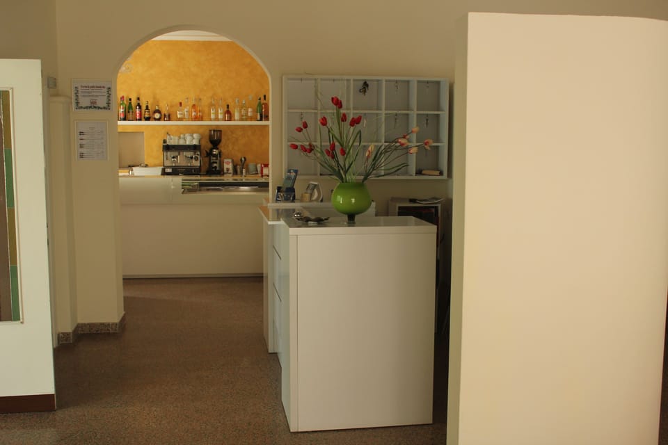 Interior entrance