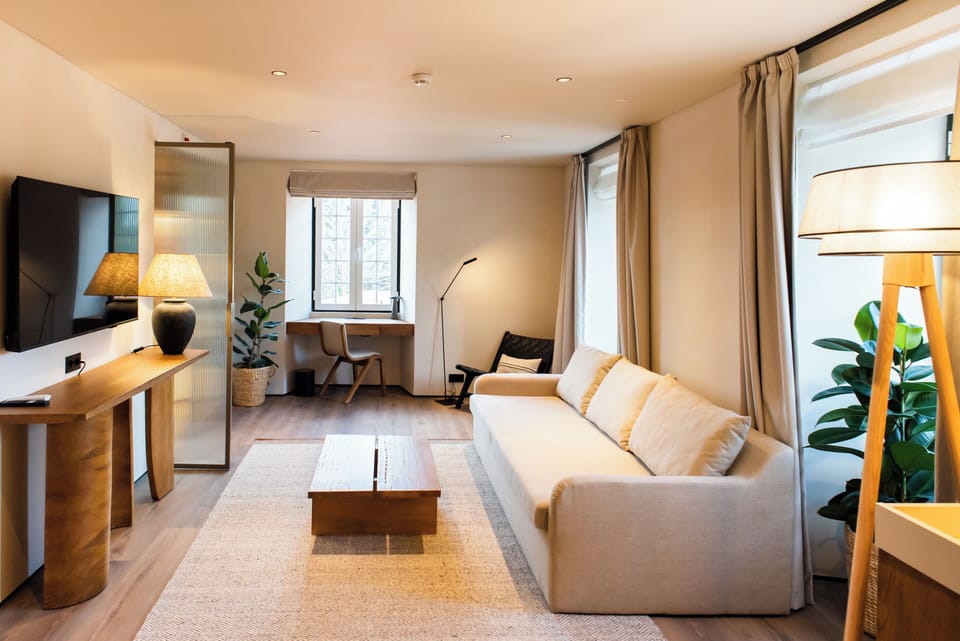 Junior Suite (Breakfast Excluded) | Living area | Books