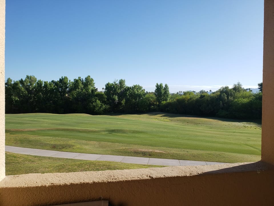 Views from the balcony
