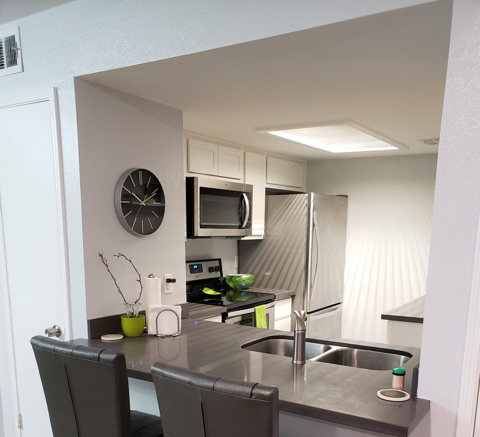 Kitchen with extra seating or a breakfast bar