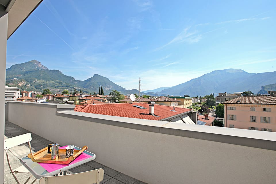 Family Apartment, 3 Bedrooms, Balcony (Breath of Lake Garda Apartment) | Mountain view
