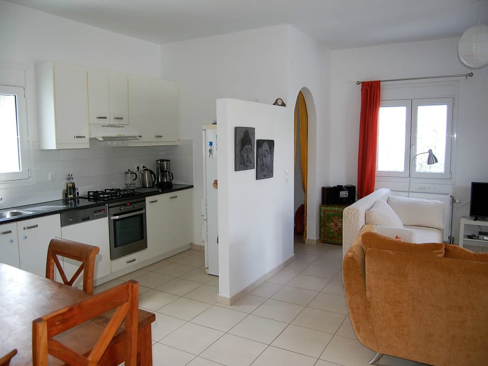 Villa | Private kitchen | Dishwasher, highchair