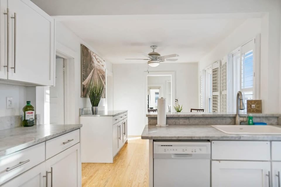 Bright and airy kitchen