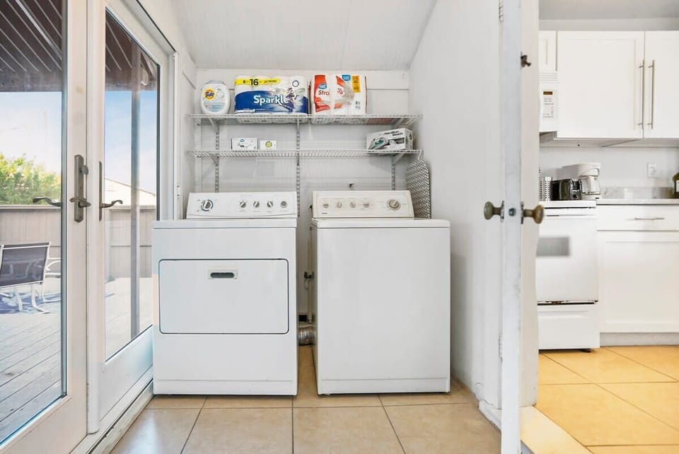 Laundry Room just off of the kitchen