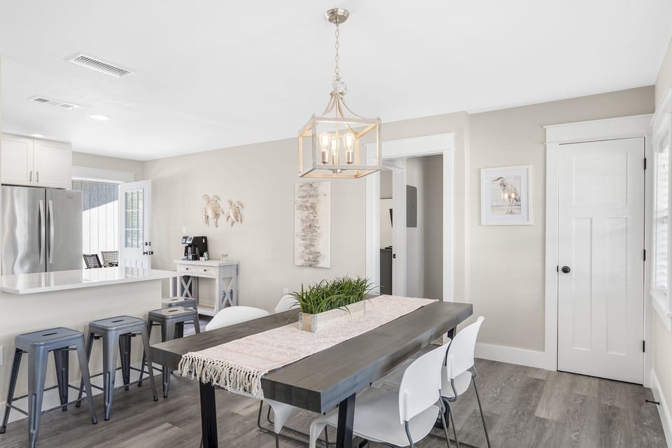 Dining Table for 8 plus 3 counter