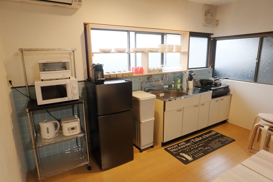 Private Vacation Home | Private kitchenette | Fridge, microwave, stovetop, electric kettle
